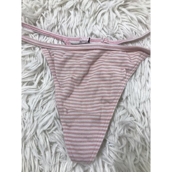 Victoria's Secret Thong v-String Soft Cotton Panties Underwear Small - Picture 2 of 4